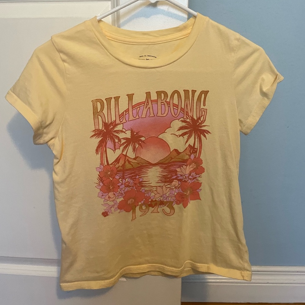 Girls yellow/beige t-shirt